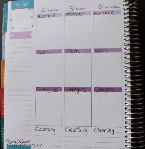 The Best Planner To Keep Your Life On Track Year Round Homeschooling Erin Condren Life Planner Homeschool Family Business Homeschooling