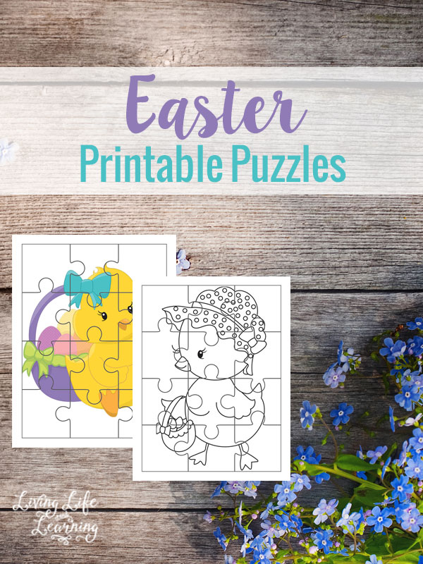 FREE Printable Easter Puzzles