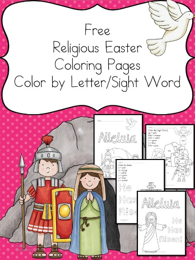 FREE Easter Christian Worksheets