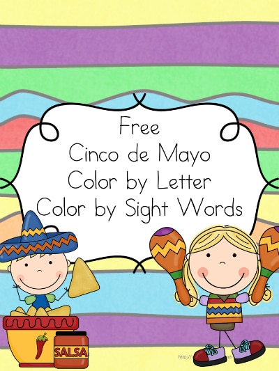 Free Cinco De Mayo Coloring Pages