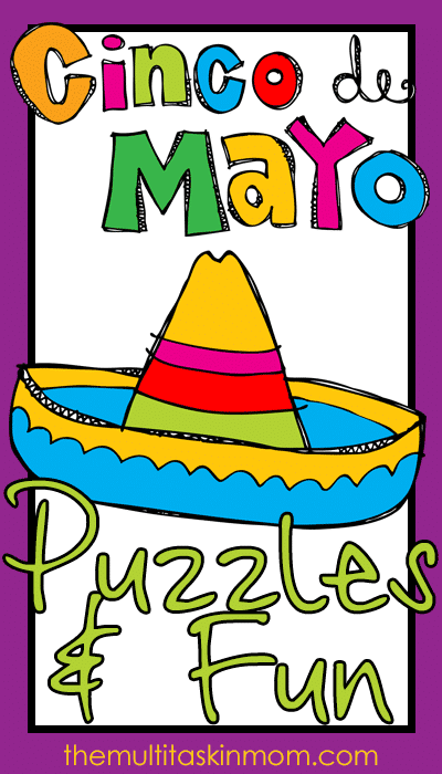 Free Cinco de Mayo Fun and Puzzles Pack