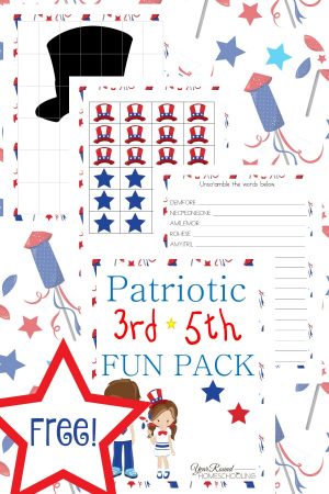 Patriotic 3rd-5th Fun Pack