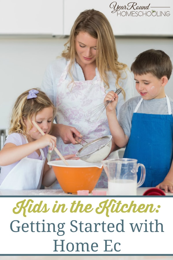 kitchen, home ec, homeschool, homeschooling, kids in the kitchen