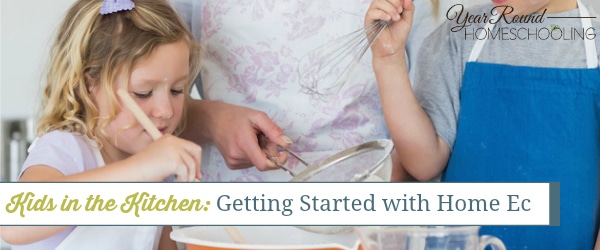 kitchen, home ec, homeschool, homeschooling, kids in the kitchen