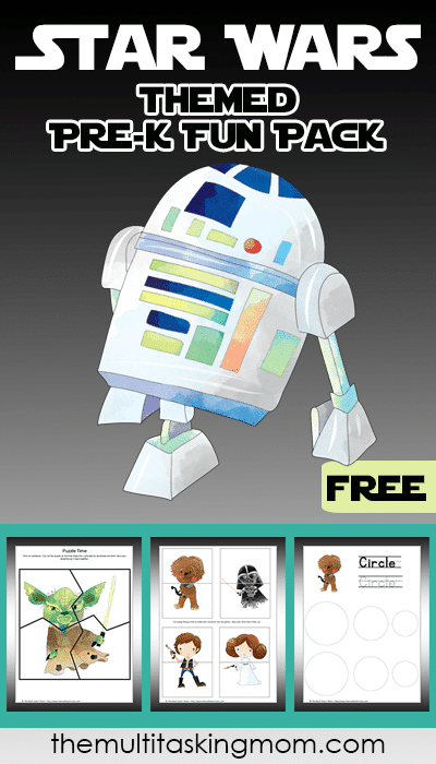 Free Star Wars PreK Fun Pack