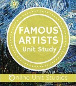 Famous Artists Online Unit Study