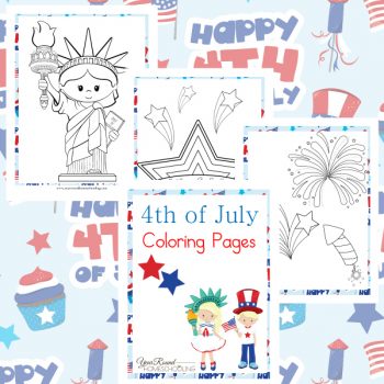 4th of July Coloring Pages - Year Round Homeschooling