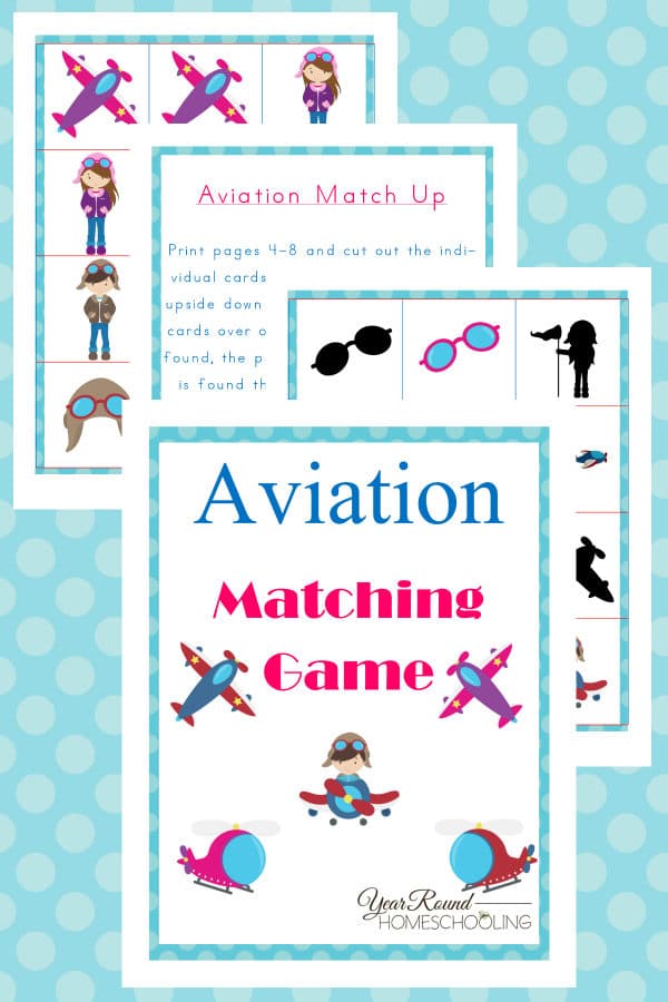 aviation matching game, aviation matching, aviation, matching game, printable