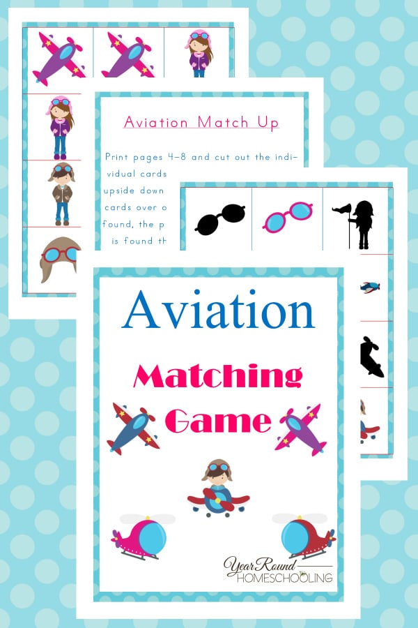 aviation matching game, aviation matching, aviation, matching game, printable