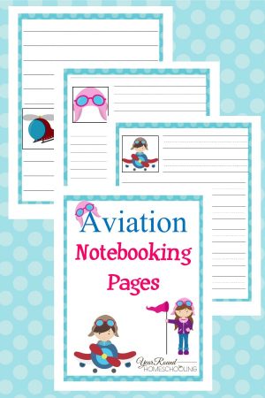 Aviation Notebooking Pages