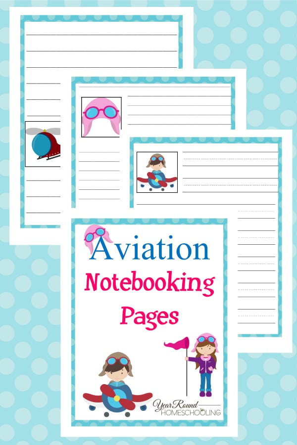 Aviation Notebooking Pages
