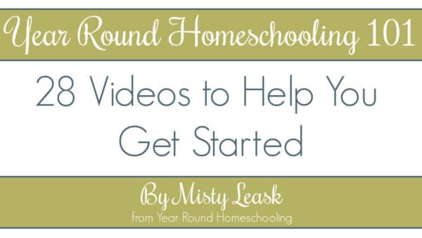 How to Get Started with Year Round Homeschooling - Year Round Homeschooling
