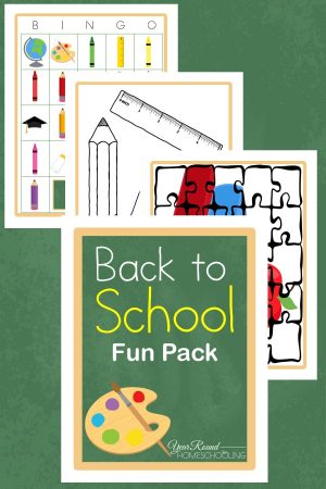 Back to School Fun Pack