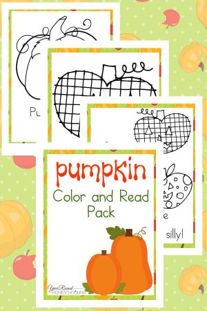 Pumpkin Color & Read Pack