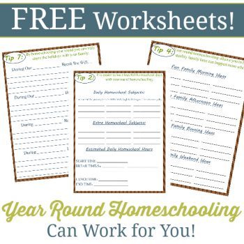 7 Reasons Why You Should Be Homeschooling Year Round - Year Round ...