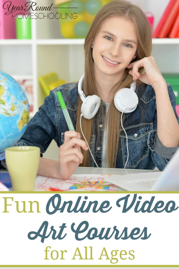 online video art courses, video art courses, online video art, online art courses, art courses, homeschool art, art classes online, online art classes