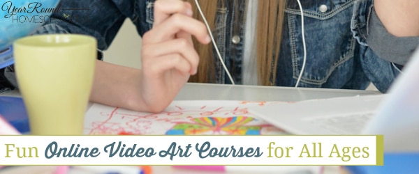online video art courses, video art courses, online video art, online art courses, art courses, homeschool art, art classes online, online art classes