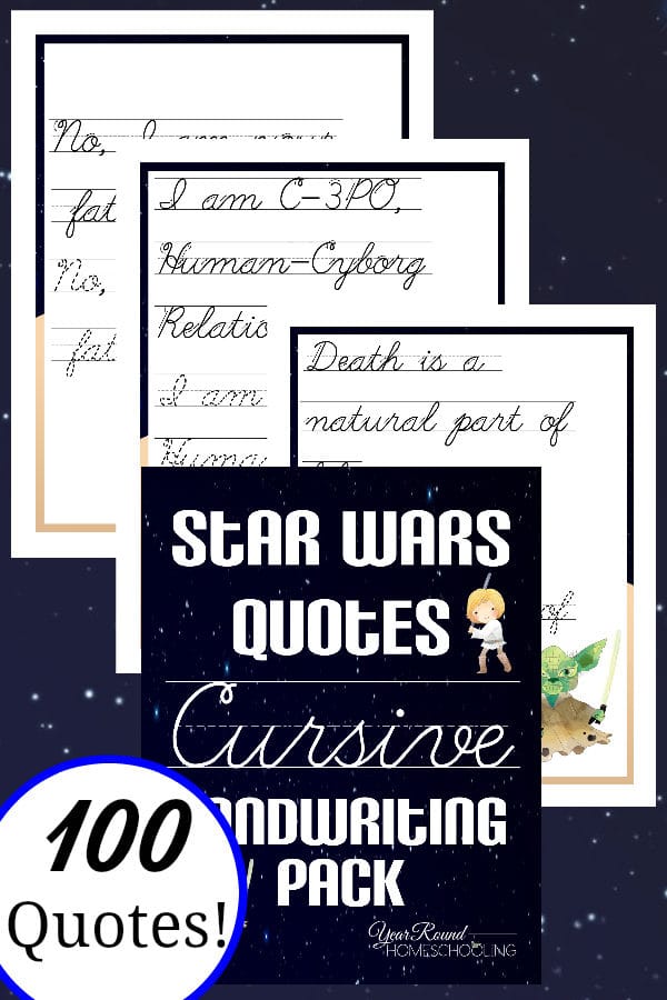star wars handwriting, star wars manuscript handwriting