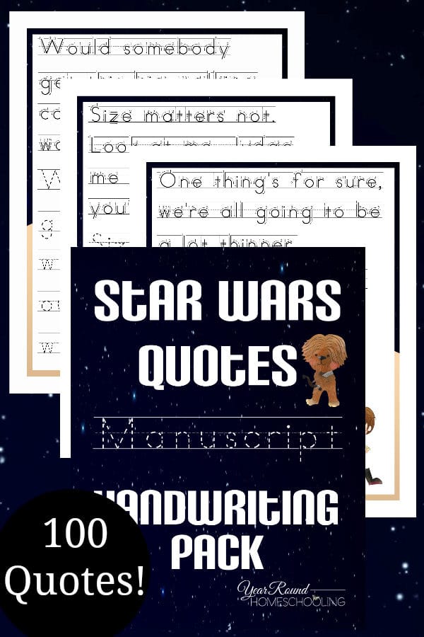 star wars handwriting, star wars manuscript handwriting
