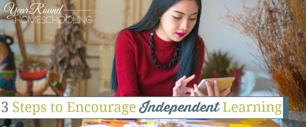 encourage independent learning, independent learning