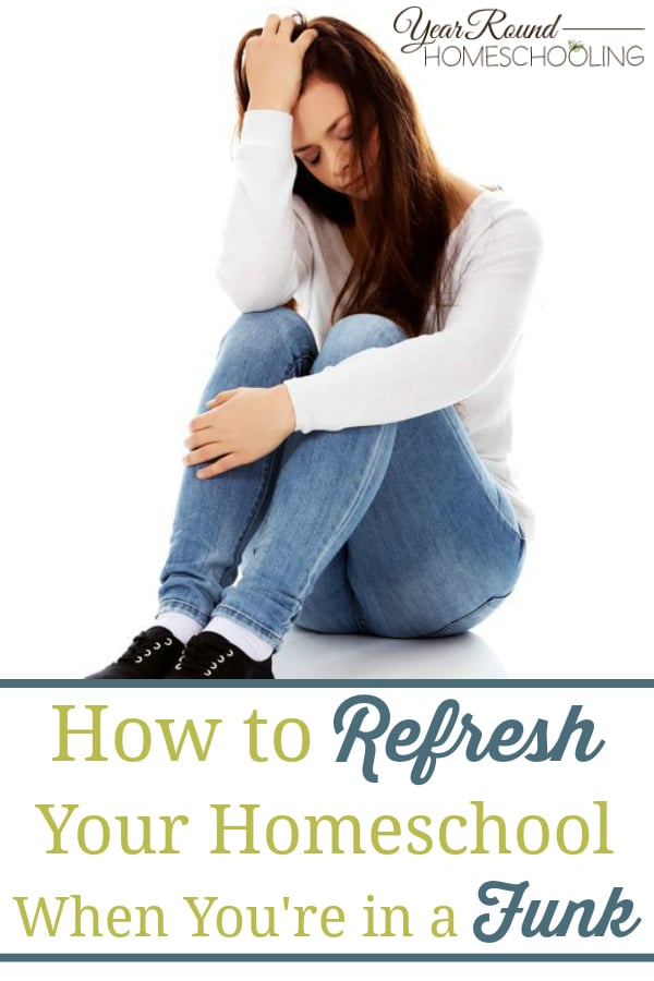 refresh your homeschool when you're in a funk, refresh your homeschool, homeschool funk