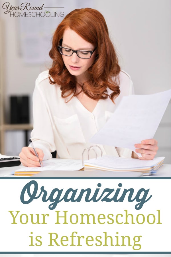 organizing your homeschool, organize homeschool, homeschool organization