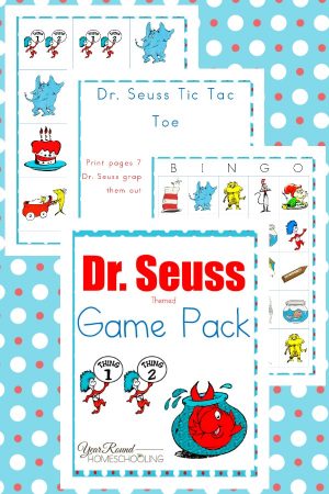 Dr. Seuss Game Pack