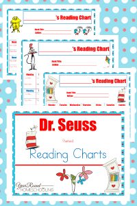 dr. seuss reading charts, reading charts, dr. seuss