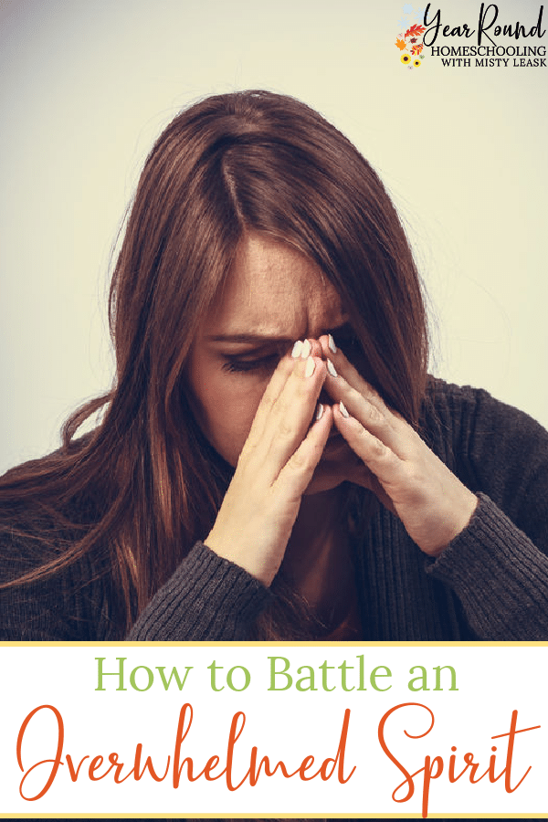 battle an overwhelmed spirit, overwhelmed spirit