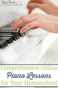 Comprehensive Online Piano Lessons for Your Homeschool - Year Round ...