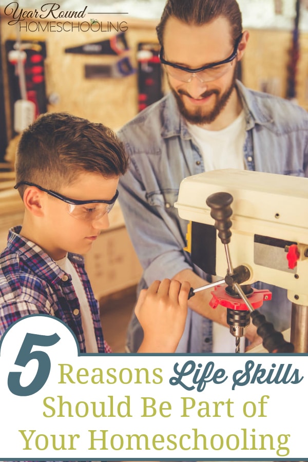 life skills, teaching life skills, homeschool life skills