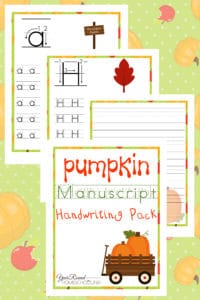 pumpkin manuscript handwriting, pumpkin penmanship, pumpkin handwriting