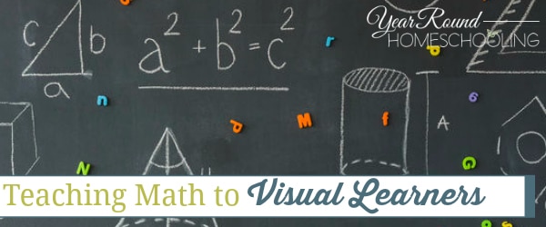 teaching math to visual learners, visual learners, math