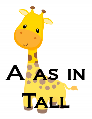 A as in Tall Activity Pack