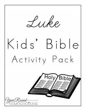 Luke Kids’ Bible Activity Pack