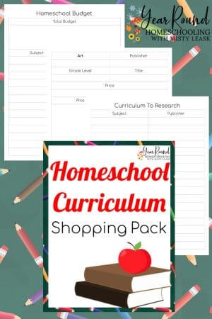 Curriculum Shopping Pack