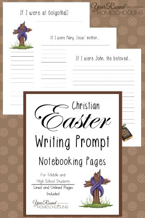 Christian Easter Writing Prompts for Middle and High School