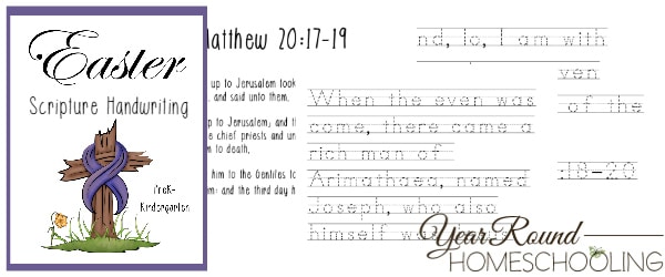 easter scripture handwriting pack, preschool easter scripture handwriting, kindergarten easter scripture handwriting, easter scripture handwriting, easter scripture penmanship, easter handwriting, easter penmanship