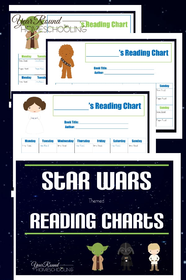 star wars reading charts, star wars reading, star wars