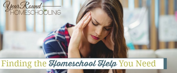 finding homeschool help, find homeschool help, homeschool help