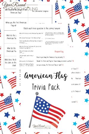 American Flag Trivia Pack