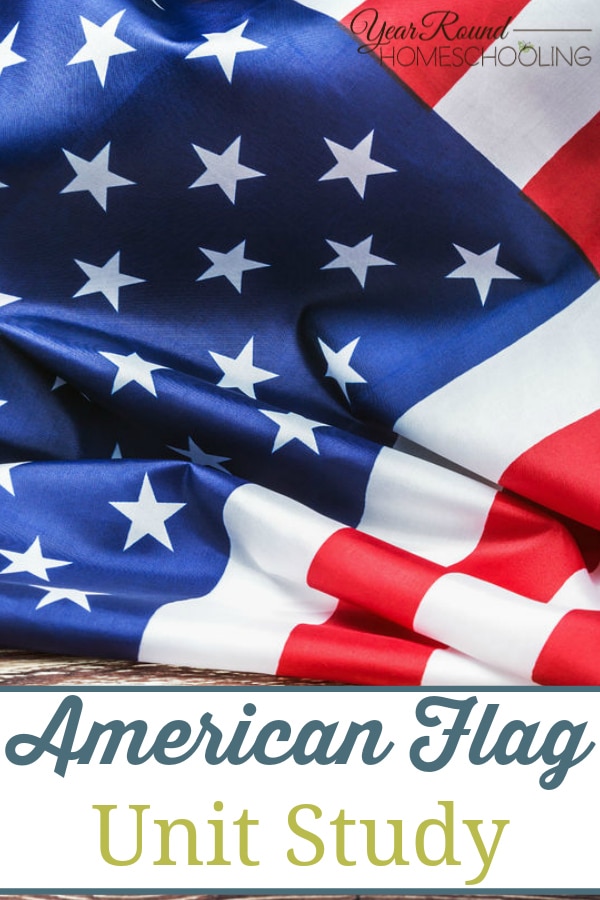 american flag unit study, american flag study, american flag, flag day