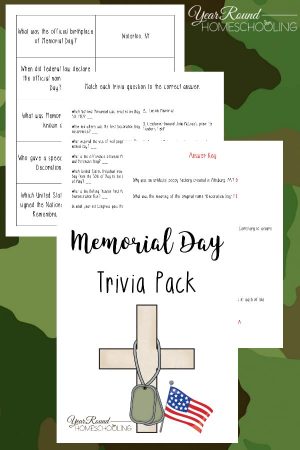 Memorial Day Trivia Pack
