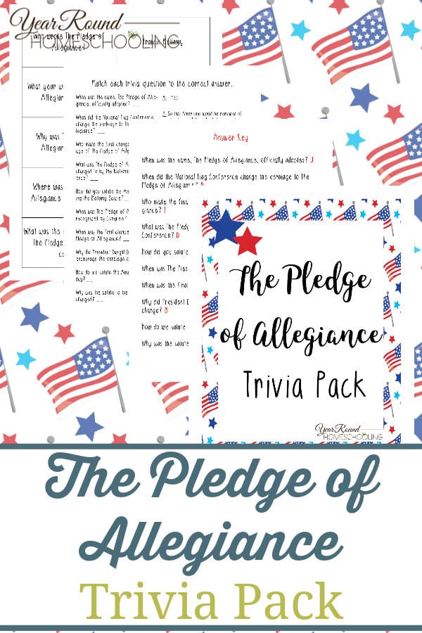 history of the Pledge of the Allegiance, Pledge of Allegiance history, Pledge of Allegiance