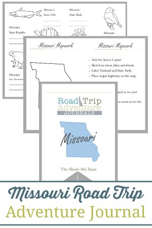 Missouri Road Trip Adventure Journal