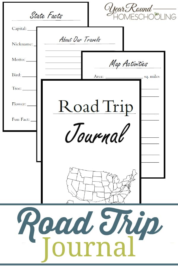 road trip, road trip journal