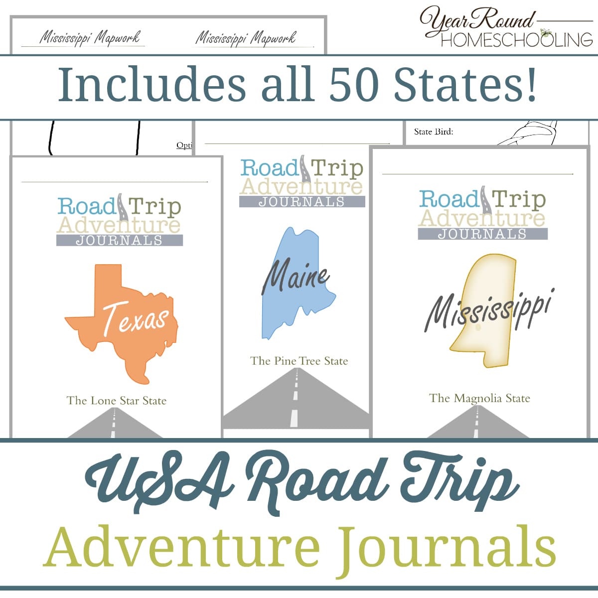 USA road trip, USA road trip journals, USA road trip journal