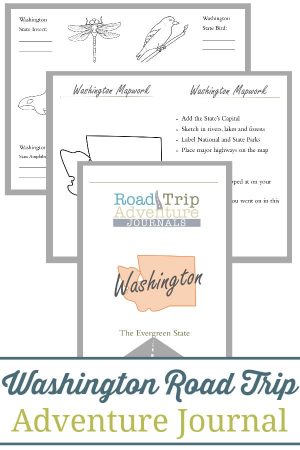 Washington Road Trip Adventure Journal