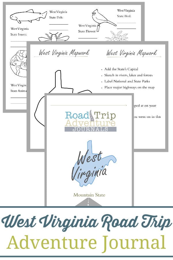 west virginia road trip, west virginia road trip journal, west virginia road trip adventure journal