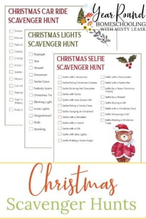 Christmas Scavenger Hunts